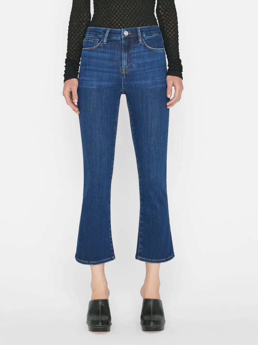 Le Crop Mini Boot -- Majesty sold by Frame Denim product image thumbnail 2