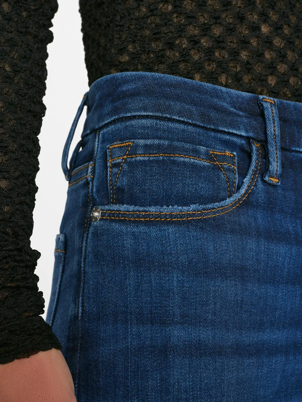 Le Crop Mini Boot -- Majesty sold by Frame Denim product image thumbnail 5