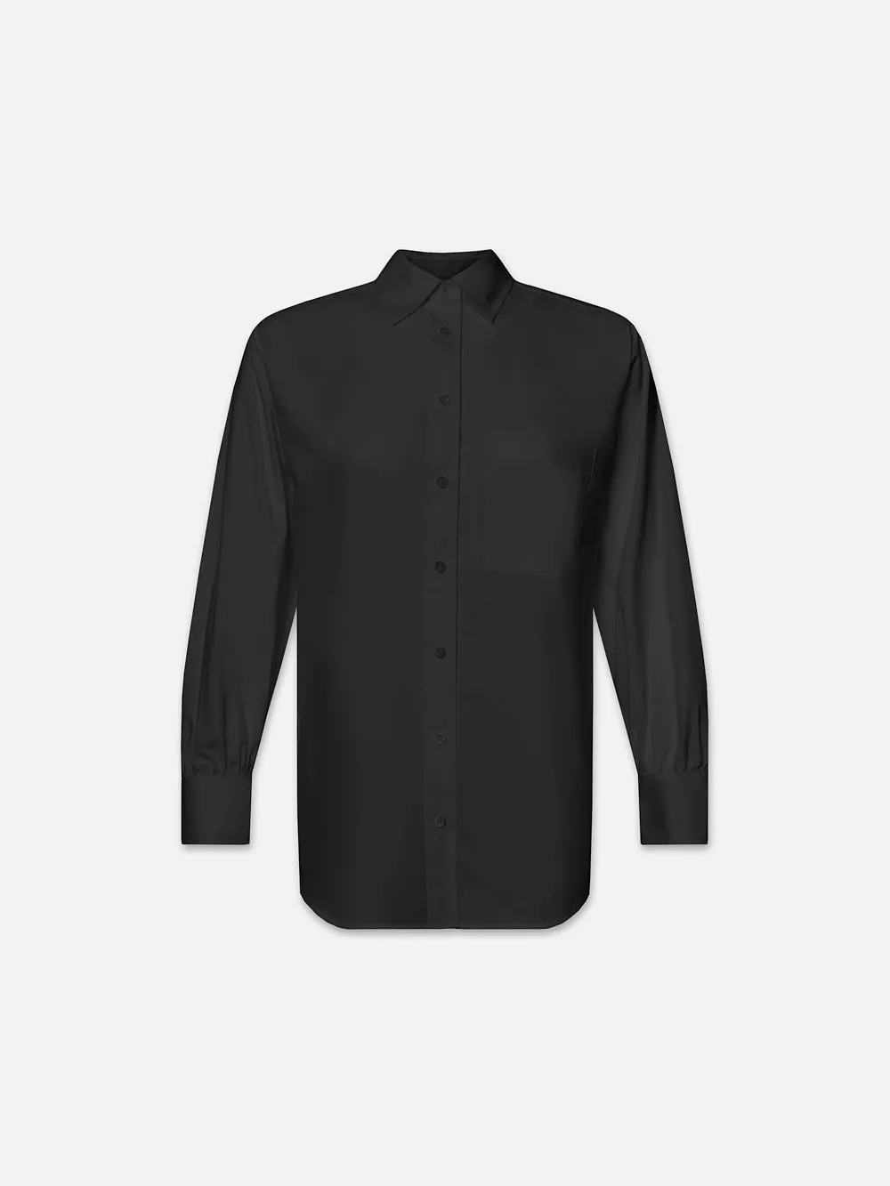 The Borrowed Pocket Shirt -- Black sold by Frame Denim