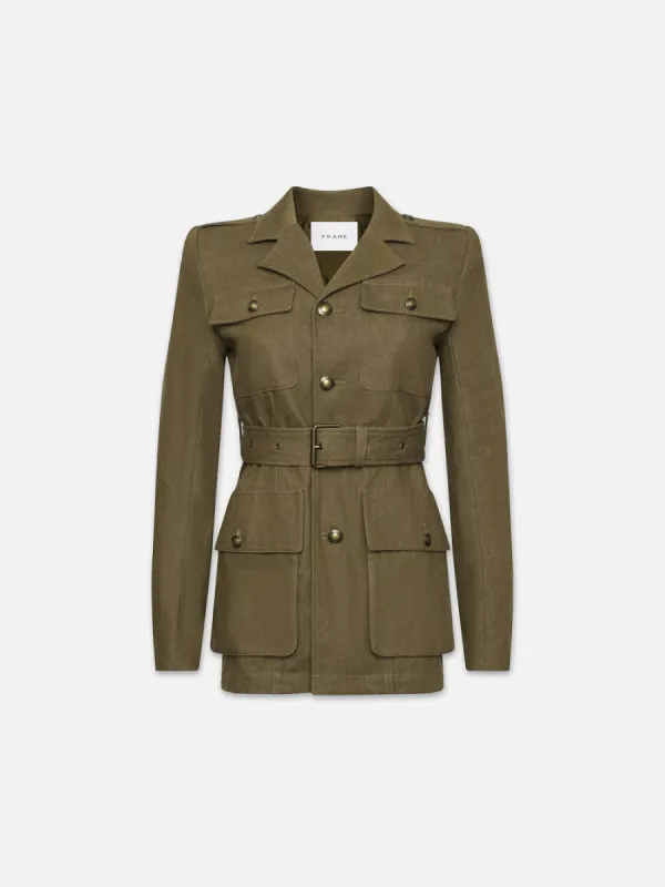 Safari Jacket -- Madeline made by Frame Denim