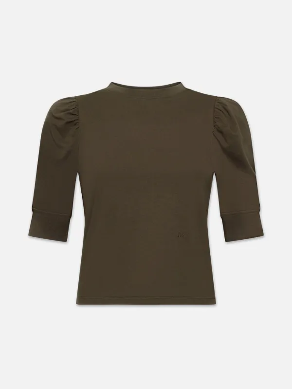 Frankie Tee -- Olive Khaki sold by Frame Denim