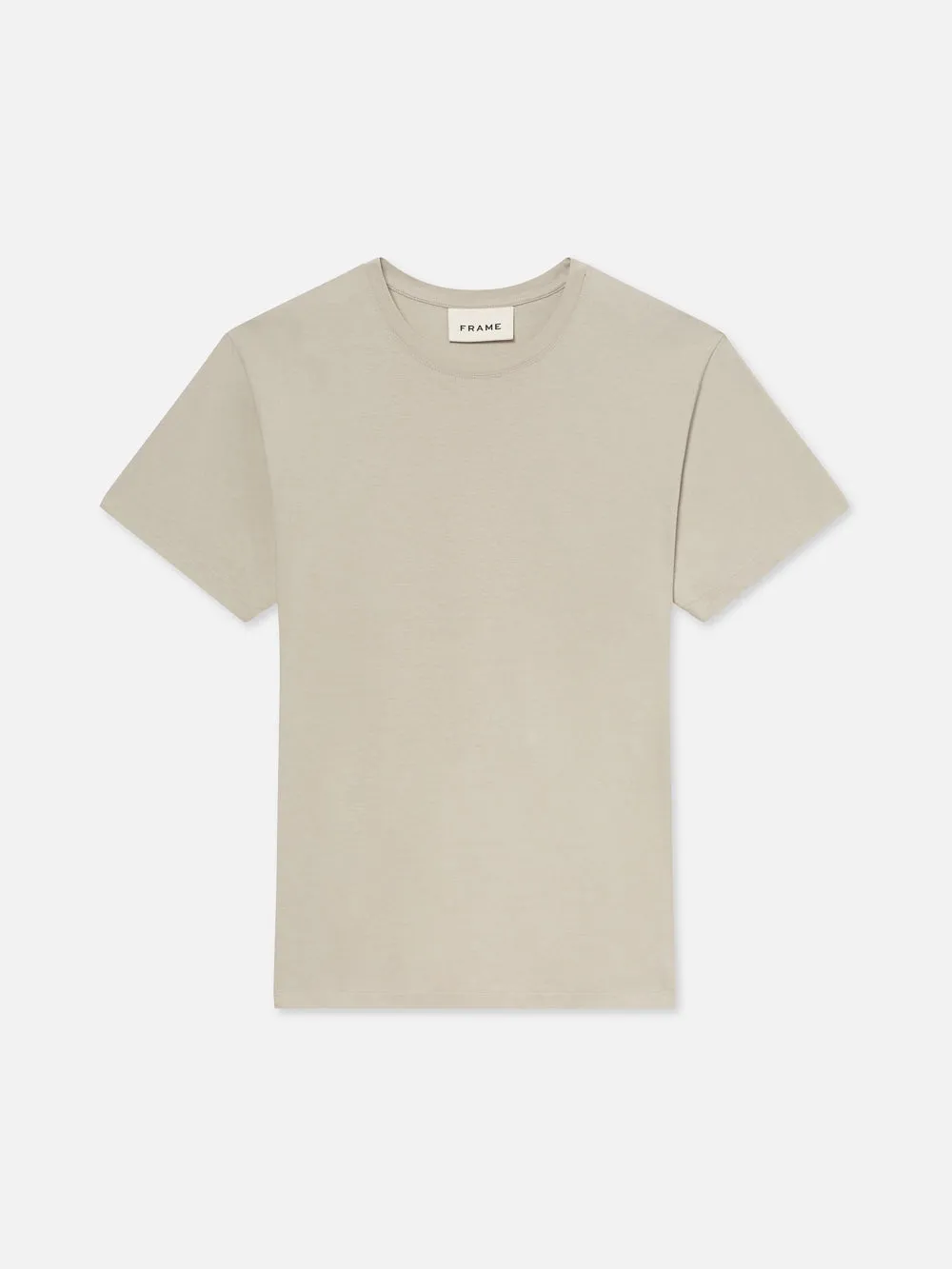 Logo Tee -- Mineral Grey sold by Frame Denim