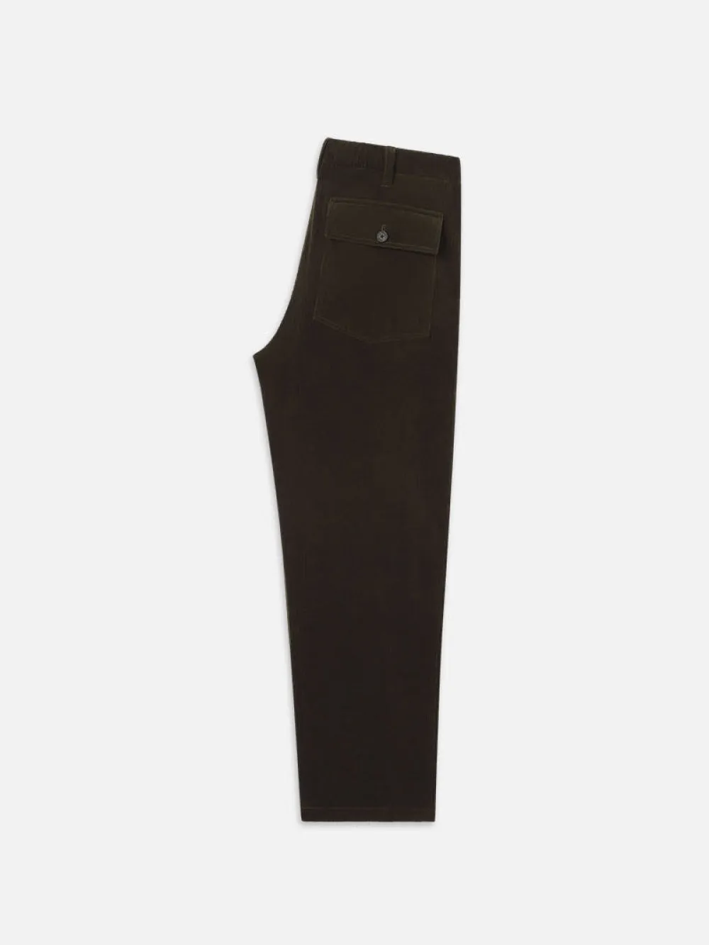 Soft Corduroy Pants -- Dark Olive sold by Frame Denim product image thumbnail 3