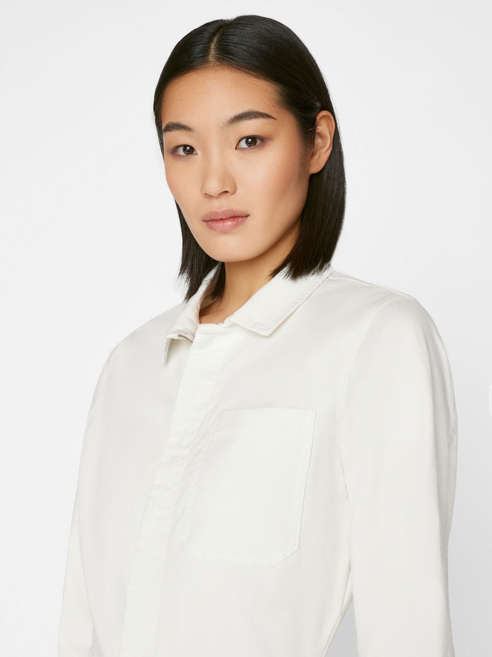 Utility Straight Leg Jumpsuit -- Blanc sold by Frame Denim product image thumbnail 2