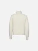 Cashmere Turtleneck Sweater -- Cream sold by Frame Denim