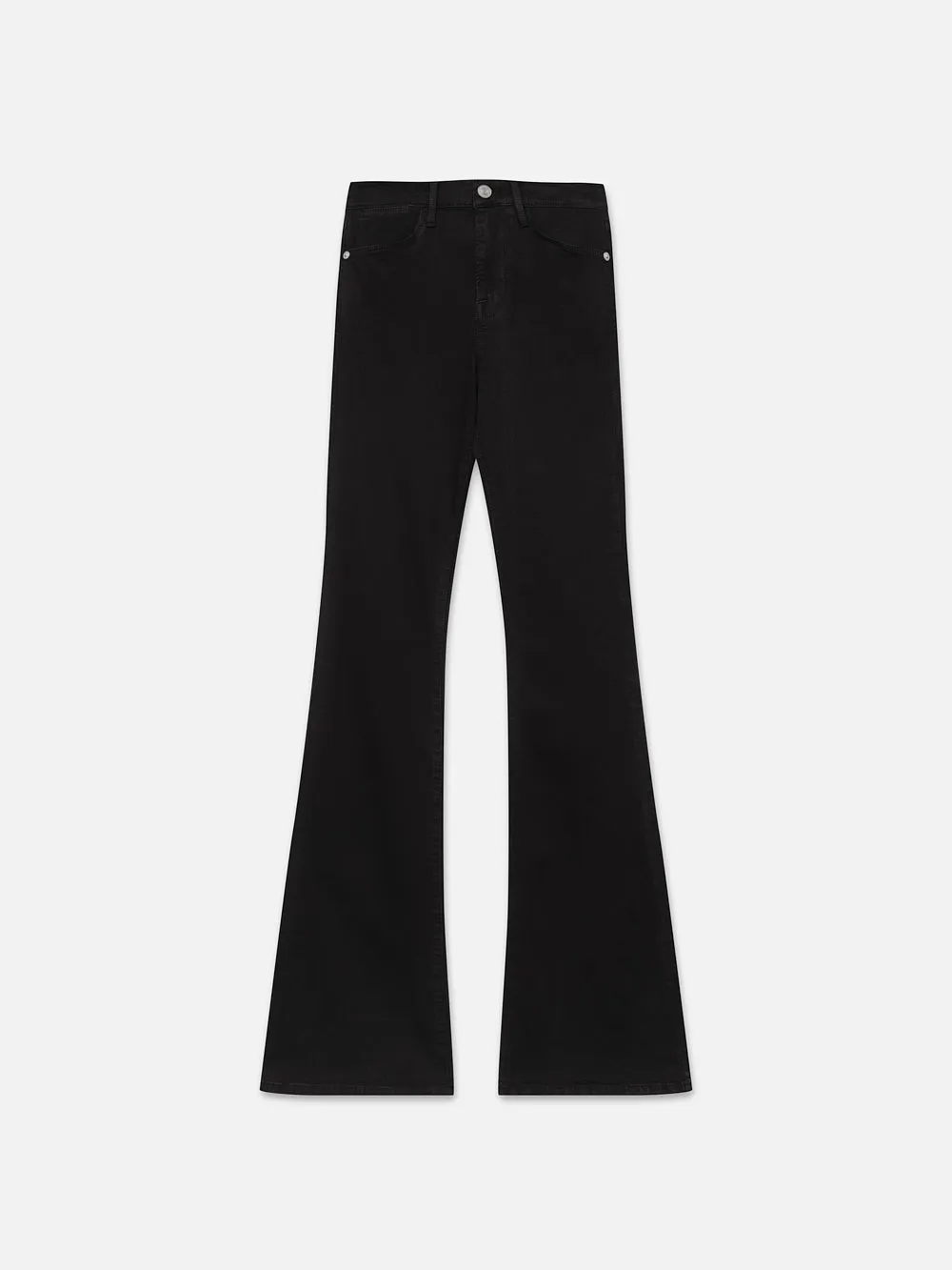 Le Pixie High Flare -- Film Noir sold by Frame Denim