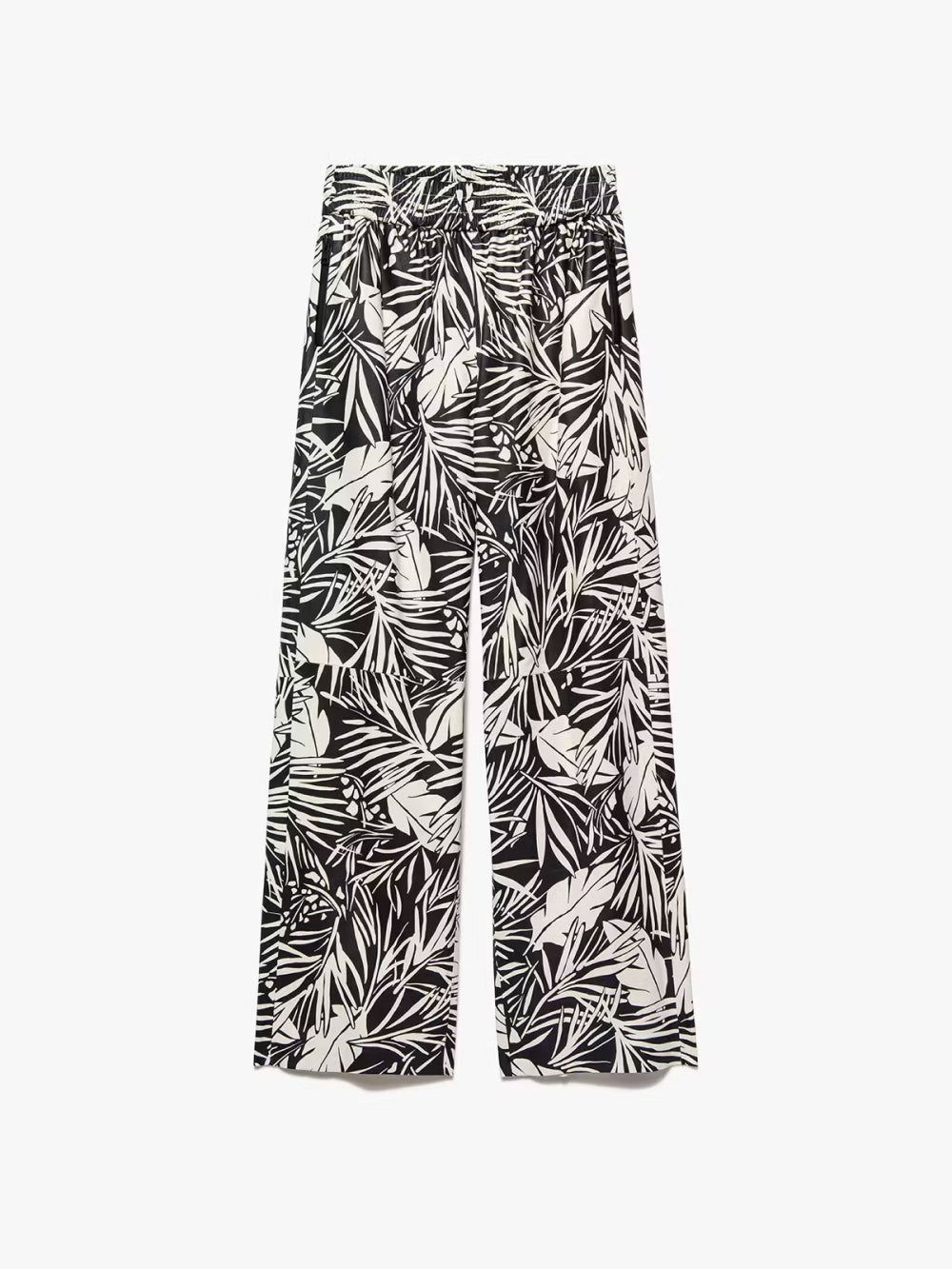 Baggy Leather Trouser -- Noir Multi sold by Frame Denim