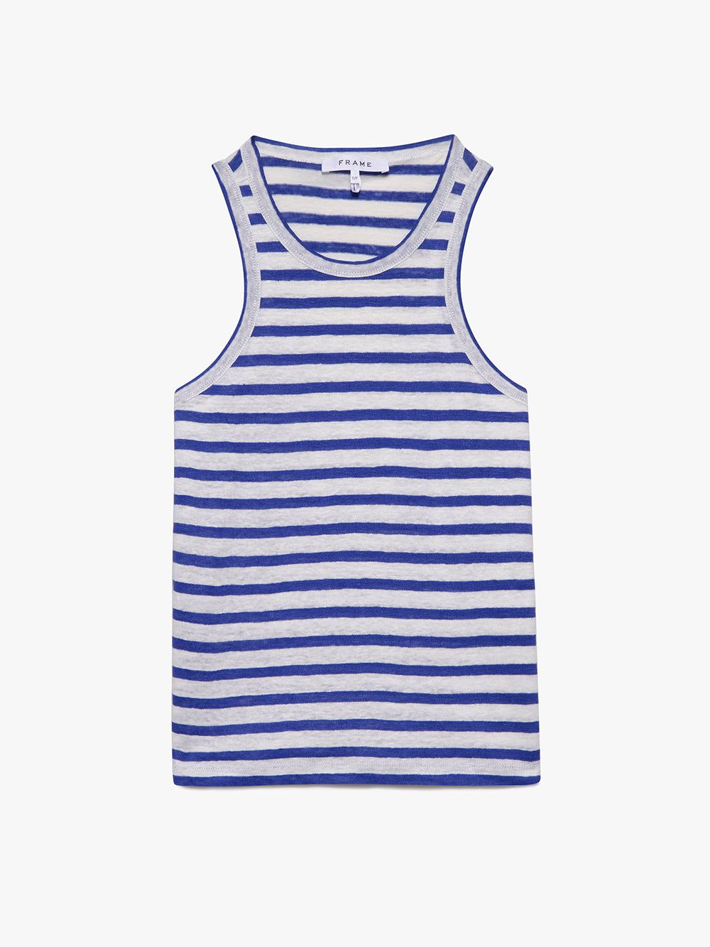 Striped Ringer Tank -- Ultramarine Multi sold by Frame Denim product image thumbnail 7