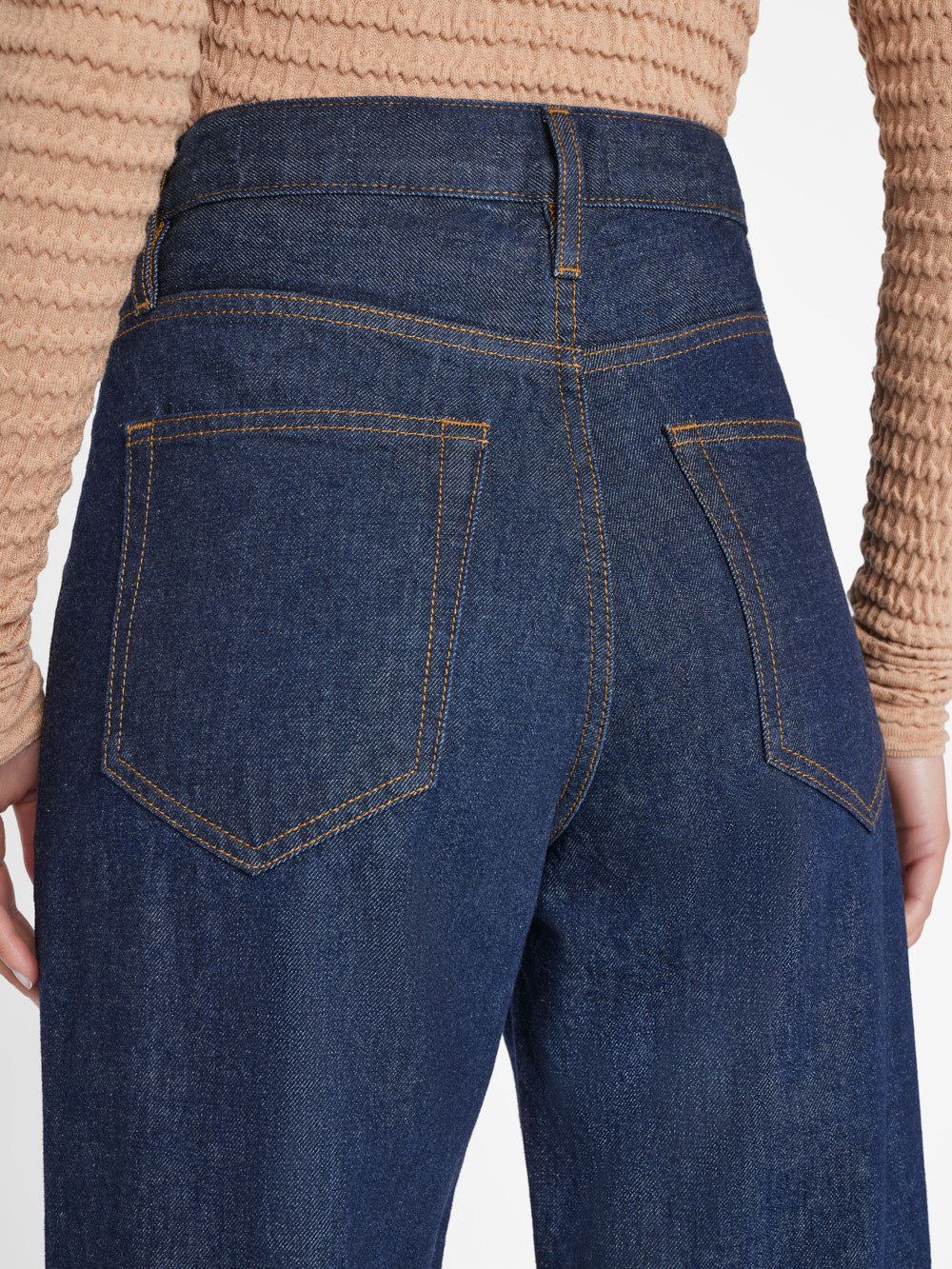 Ultra High Rise Barrel -- Rinse sold by Frame Denim product image thumbnail 6