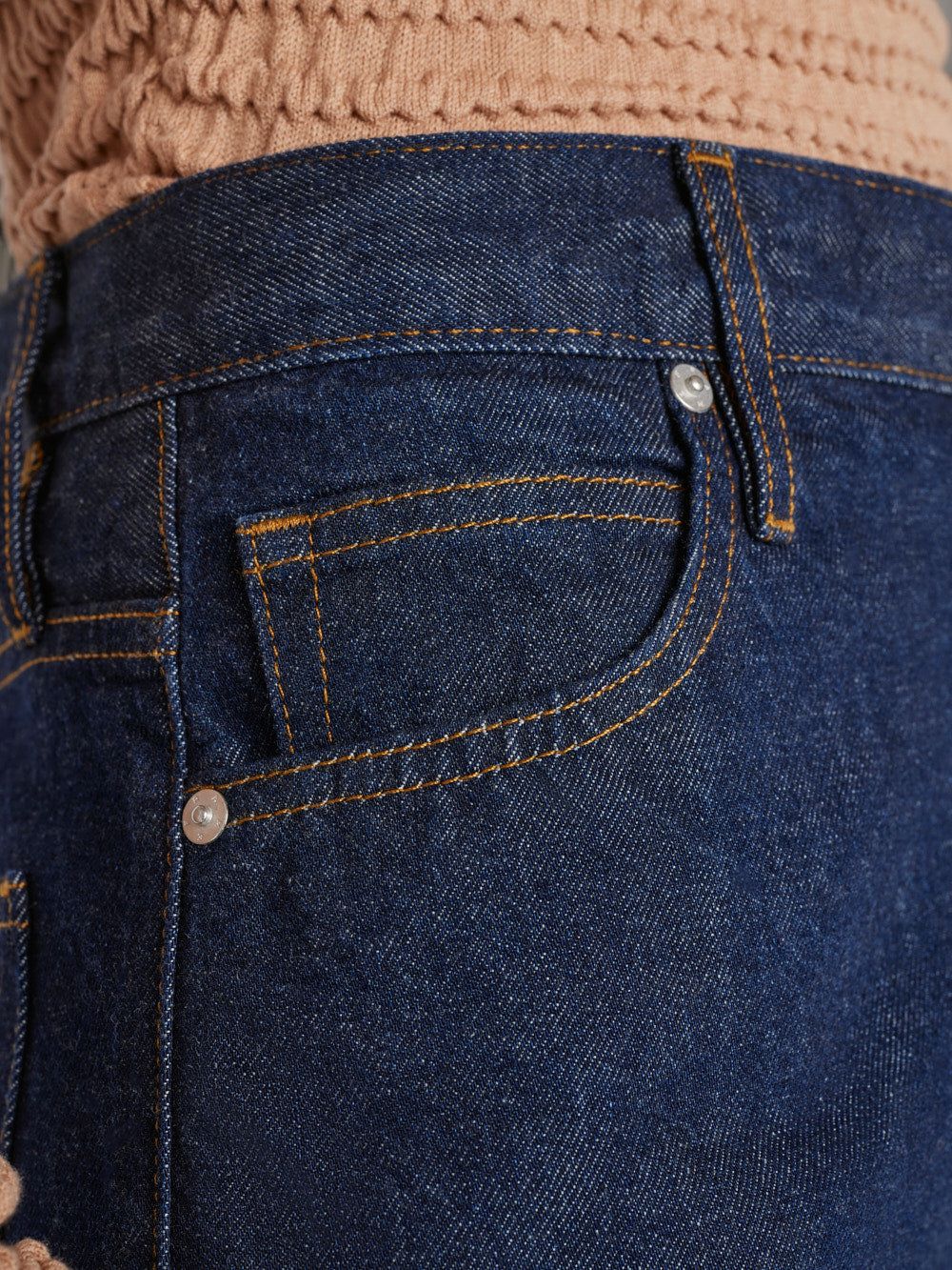 Ultra High Rise Barrel -- Rinse sold by Frame Denim product image thumbnail 5