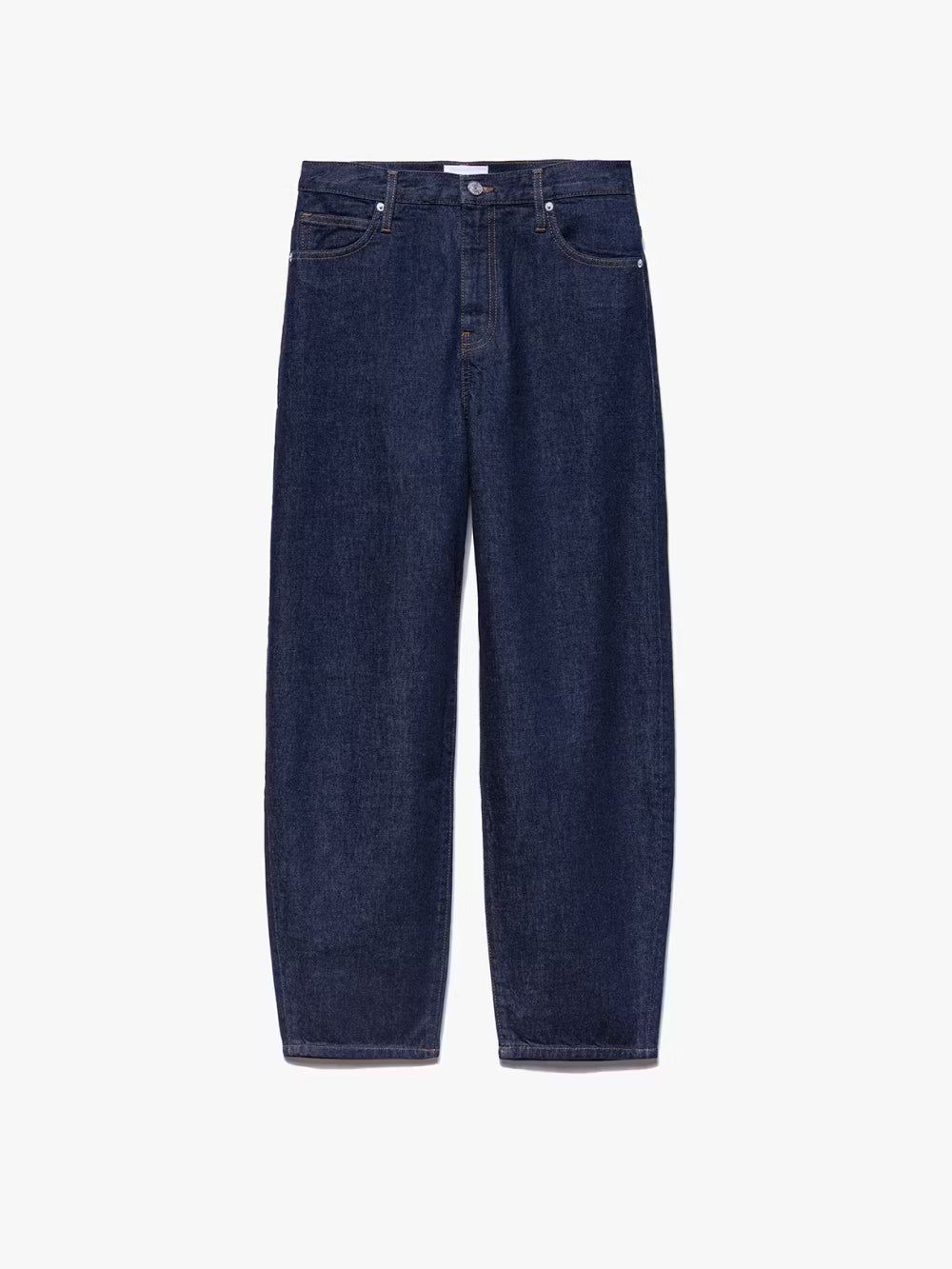 Ultra High Rise Barrel -- Rinse sold by Frame Denim
