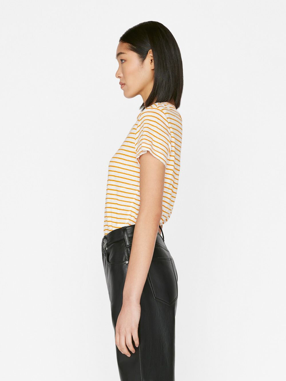 Easy True Tee -- Nectarine Multi sold by Frame Denim product image thumbnail 5