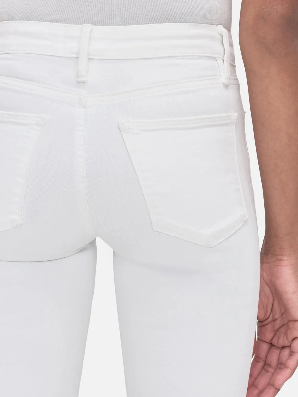 Le Easy Flare -- Blanc sold by Frame Denim product image thumbnail 4