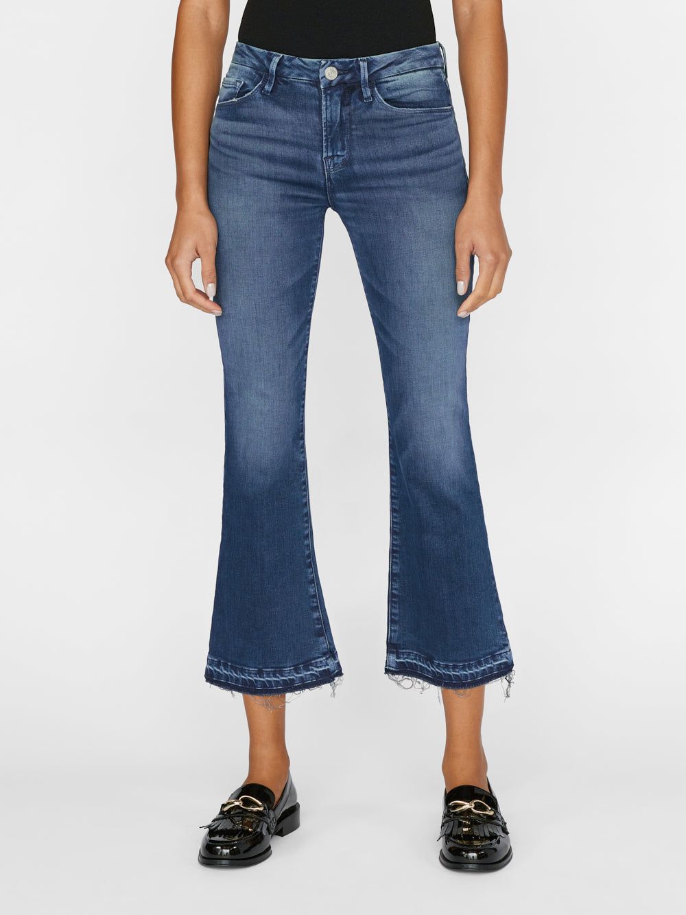 Le Crop Mini Boot -- Quincy sold by Frame Denim