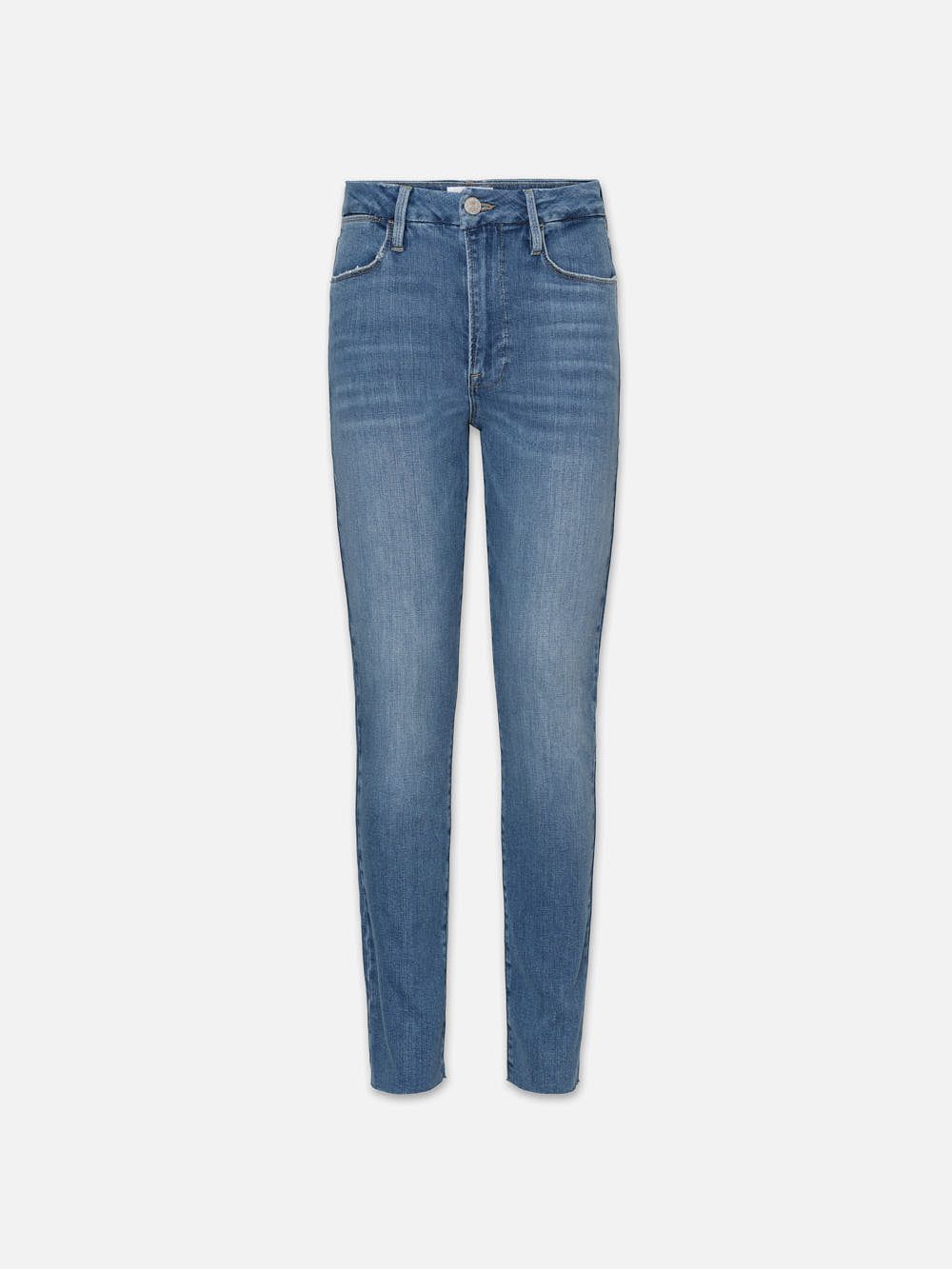 Le Super High Straight Crop -- Drizzle sold by Frame Denim