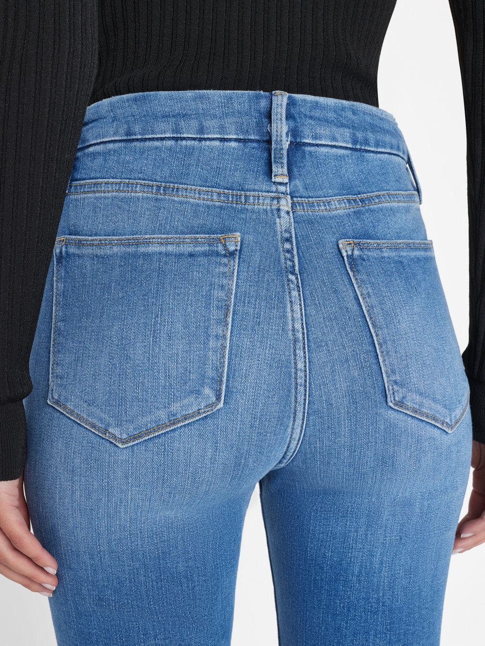 Le Super High Straight Crop -- Drizzle sold by Frame Denim product image thumbnail 5