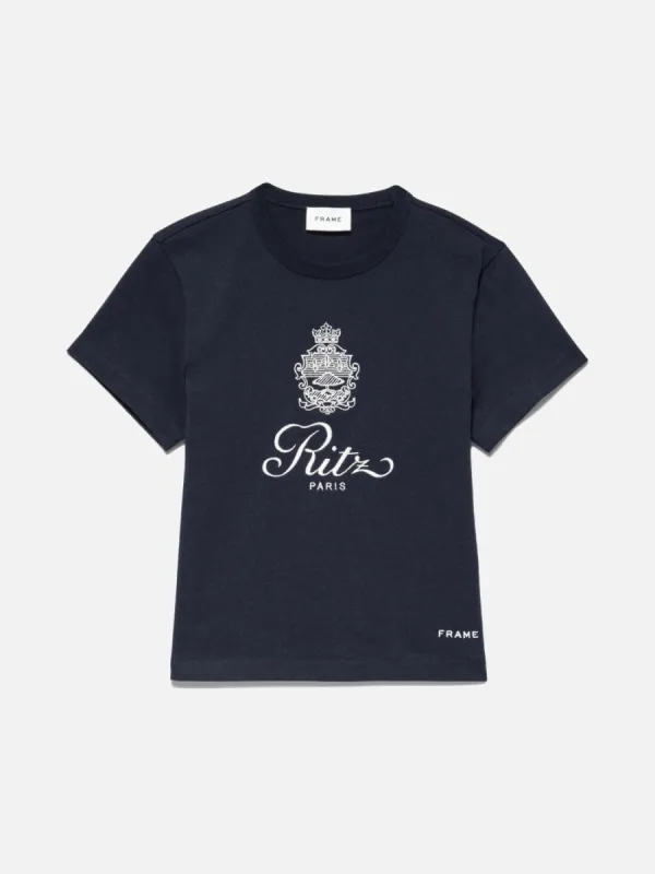 Ritz Women's Tee -- Navy sold by Frame Denim