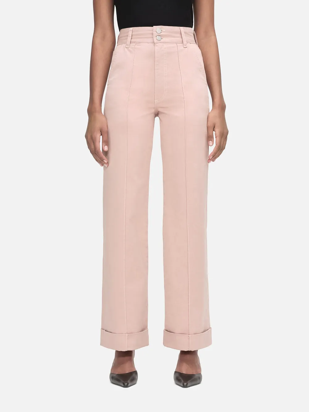 70's Cuffed Straight -- Rose sold by Frame Denim product image thumbnail 3