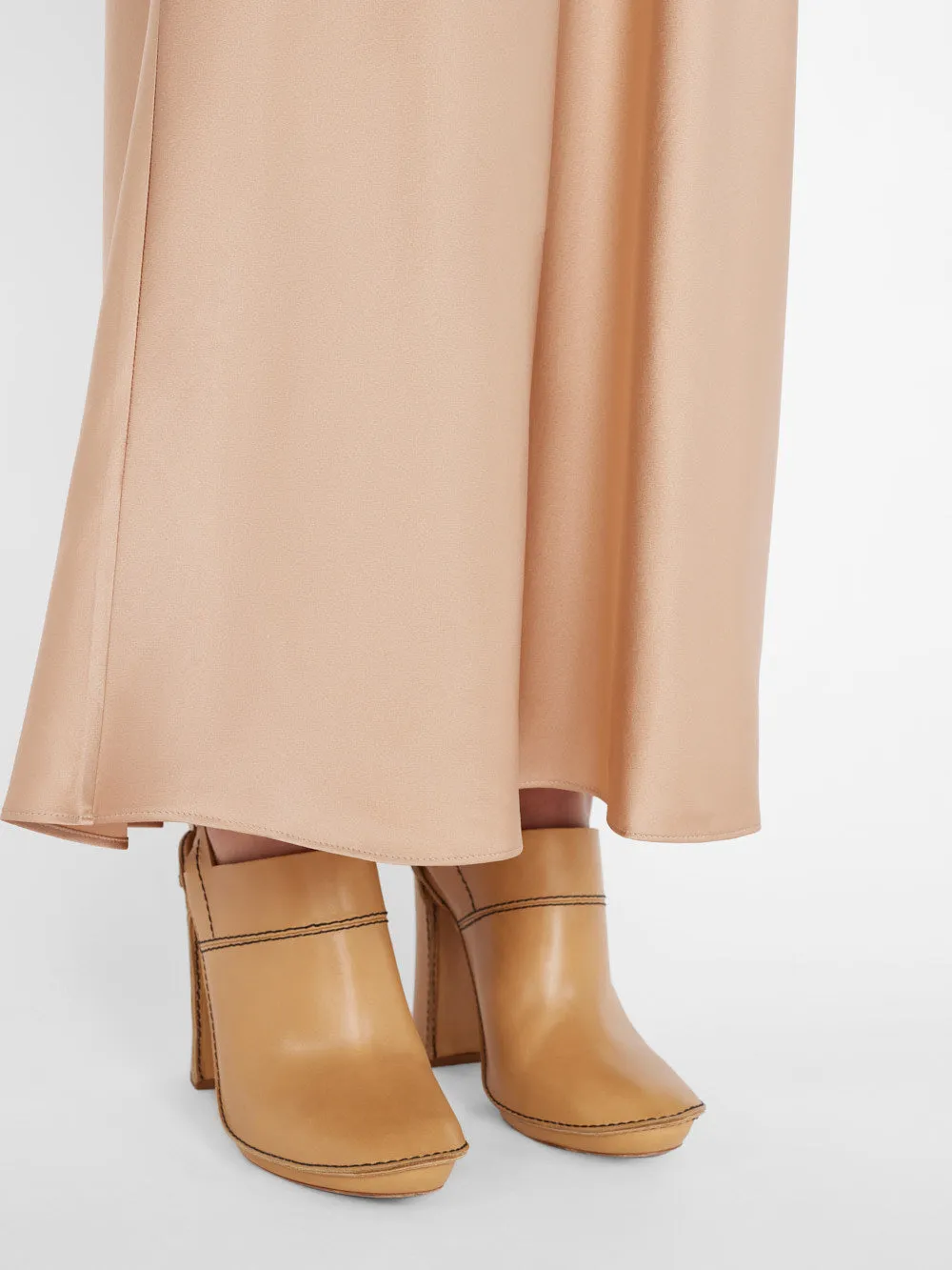 Column Maxi Skirt -- Blush sold by Frame Denim product image thumbnail 5