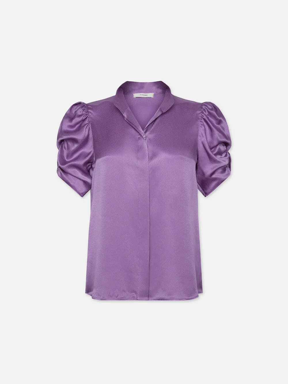 Puff Sleeve Blouse -- Orchid sold by Frame Denim