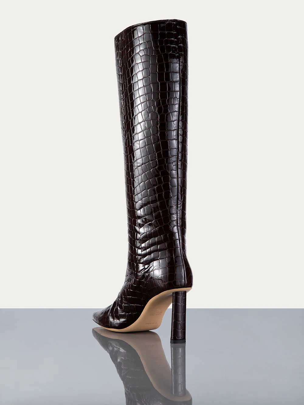 Odette Boot -- Espresso Croc sold by Frame Denim product image thumbnail 3