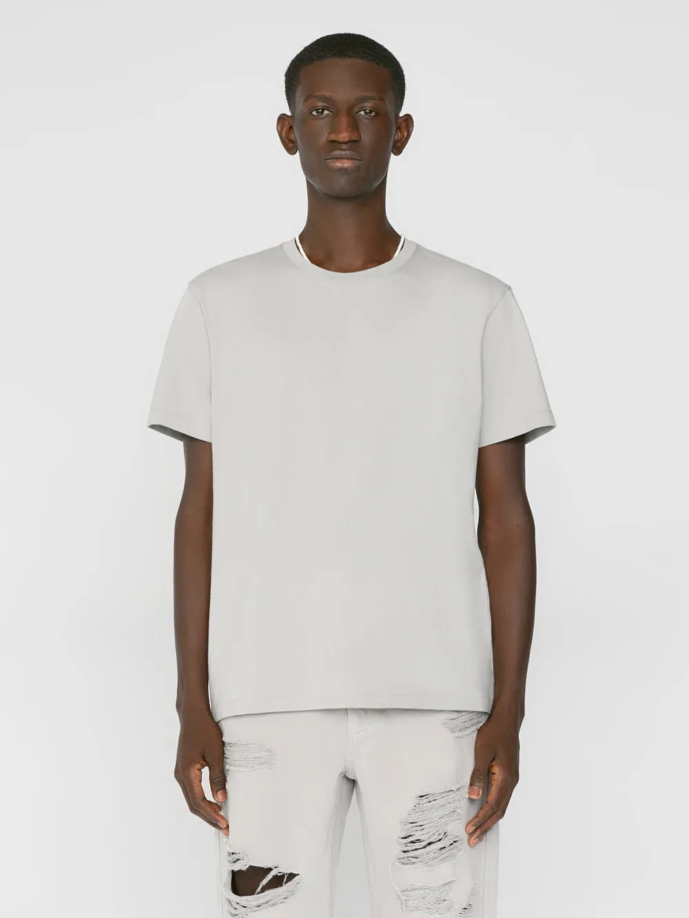 FRAME Logo Tee -- Smoke Grey sold by Frame Denim product image thumbnail 3