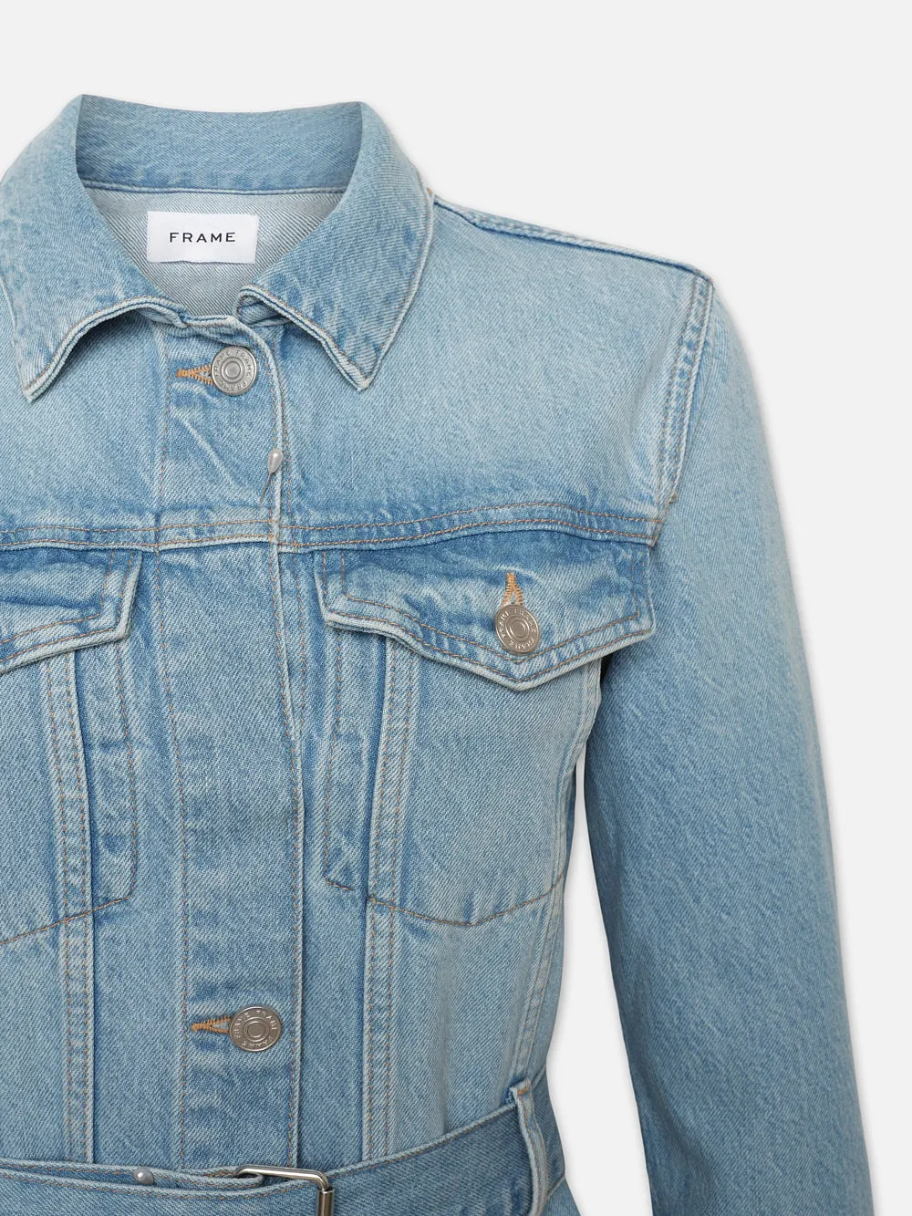 The Overlong Trucker -- Willeby sold by Frame Denim product image thumbnail 4