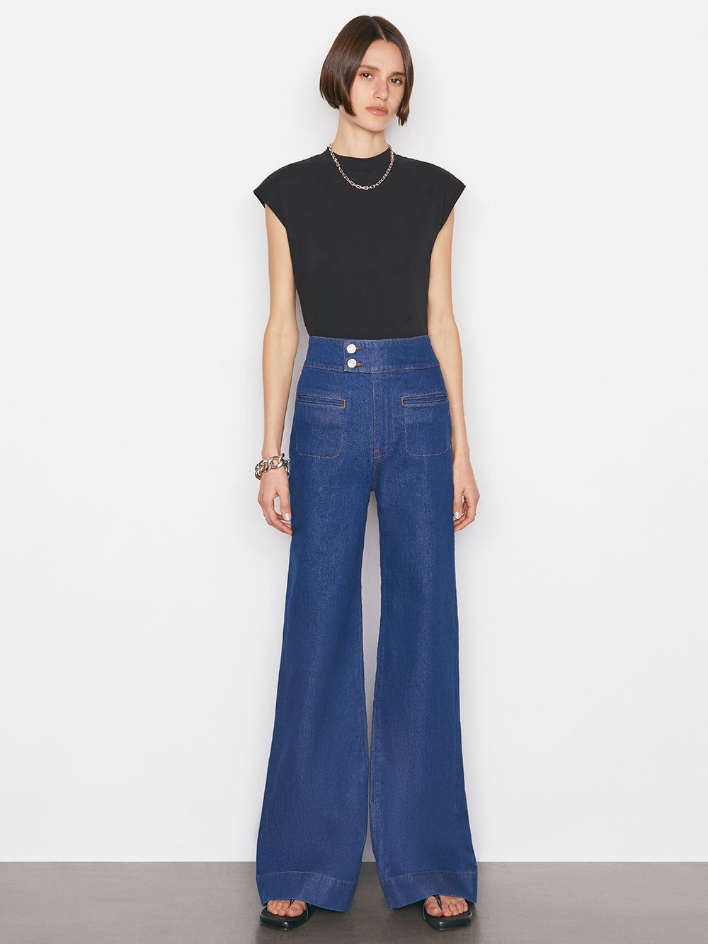 Le Hardy Wide Leg -- Adele sold by Frame Denim product image thumbnail 2