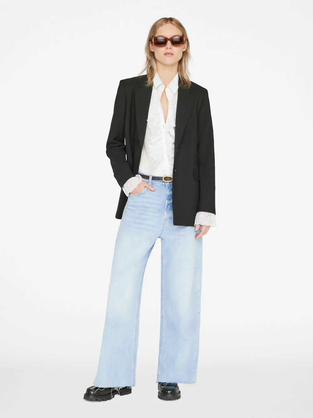 Le Low Baggy Wide Leg -- Natoma Clean sold by Frame Denim product image thumbnail 3