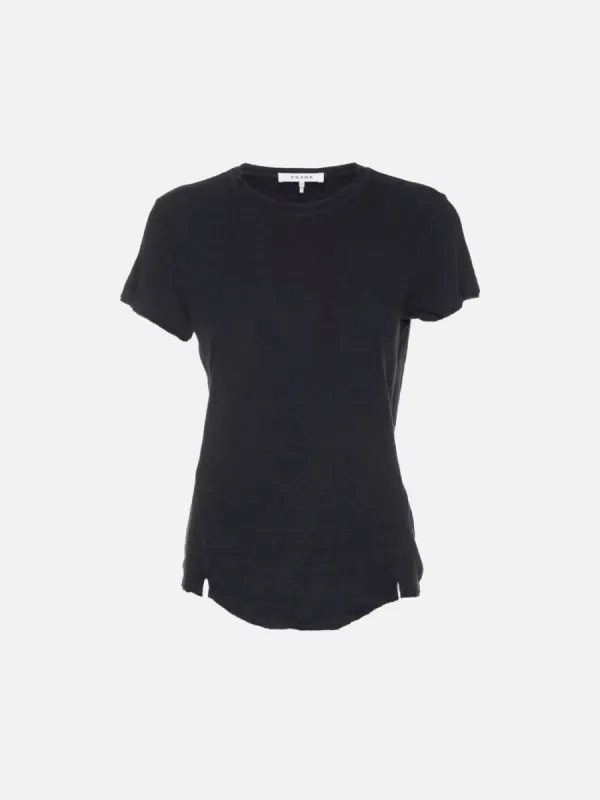 Easy True Tee -- Noir sold by Frame Denim