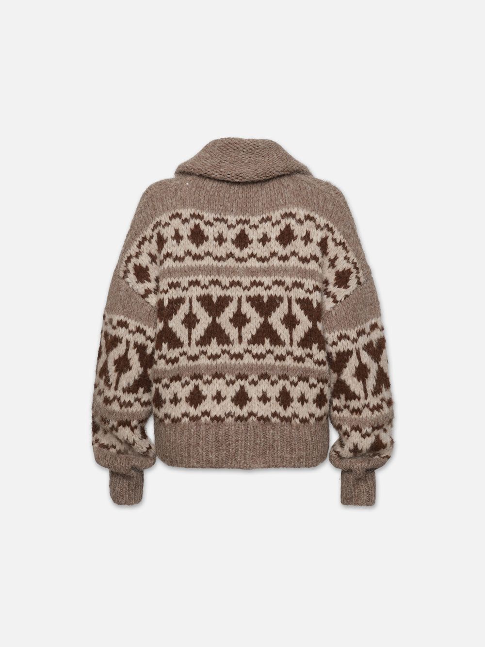 Cowichon Zip Sweater -- Oat Marl sold by Frame Denim product image thumbnail 4