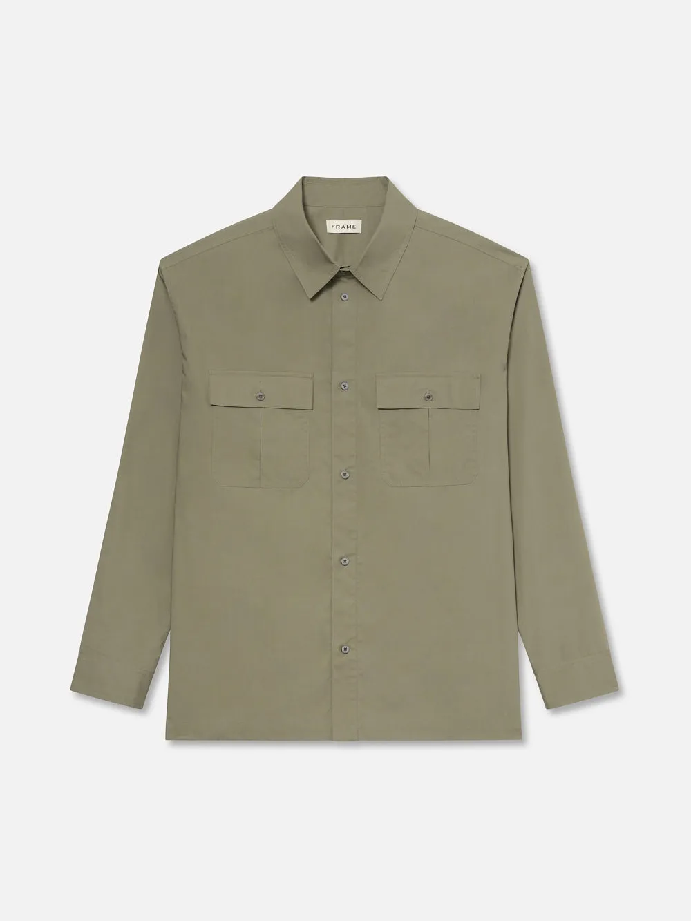 Military Shirt -- Dry Sage sold by Frame Denim