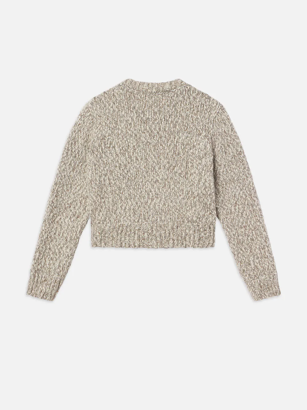 Marl Cardi Sweater -- Cream Multi sold by Frame Denim product image thumbnail 4