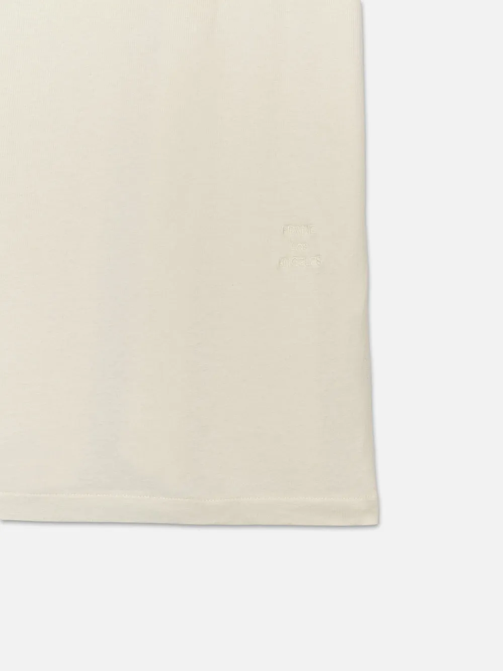 FRAME Logo Tee -- White Canvas sold by Frame Denim product image thumbnail 2