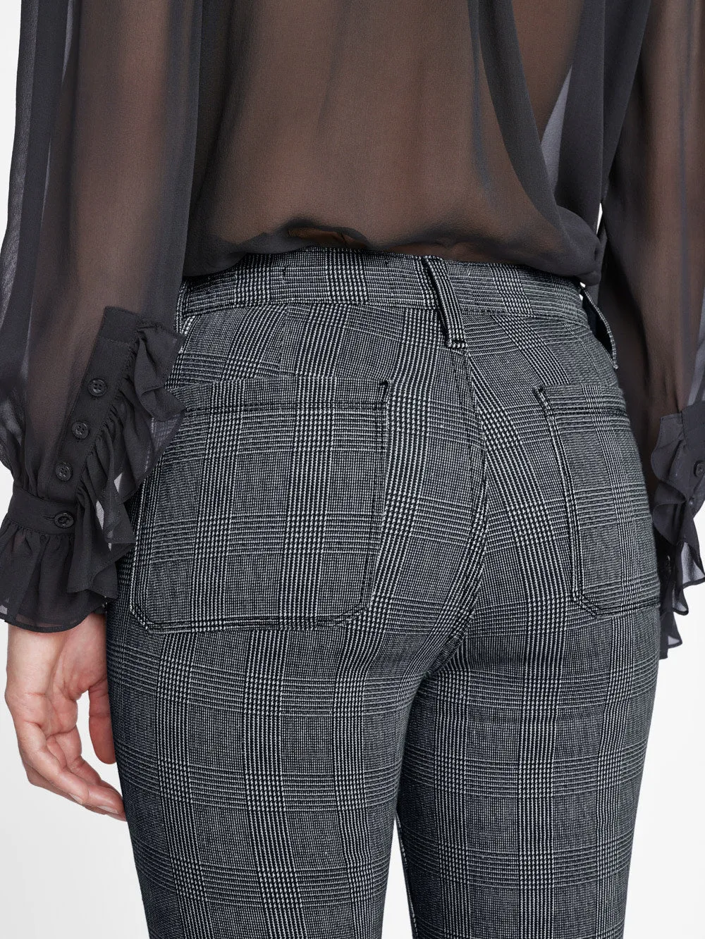 Le Bardot Flare -- Noir Multi sold by Frame Denim product image thumbnail 4