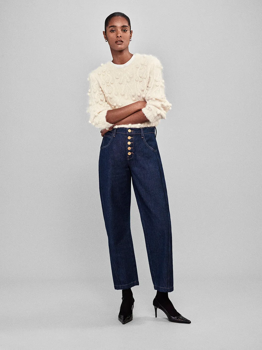 Crop Balloon Leg -- Rinse sold by Frame Denim product image thumbnail 2