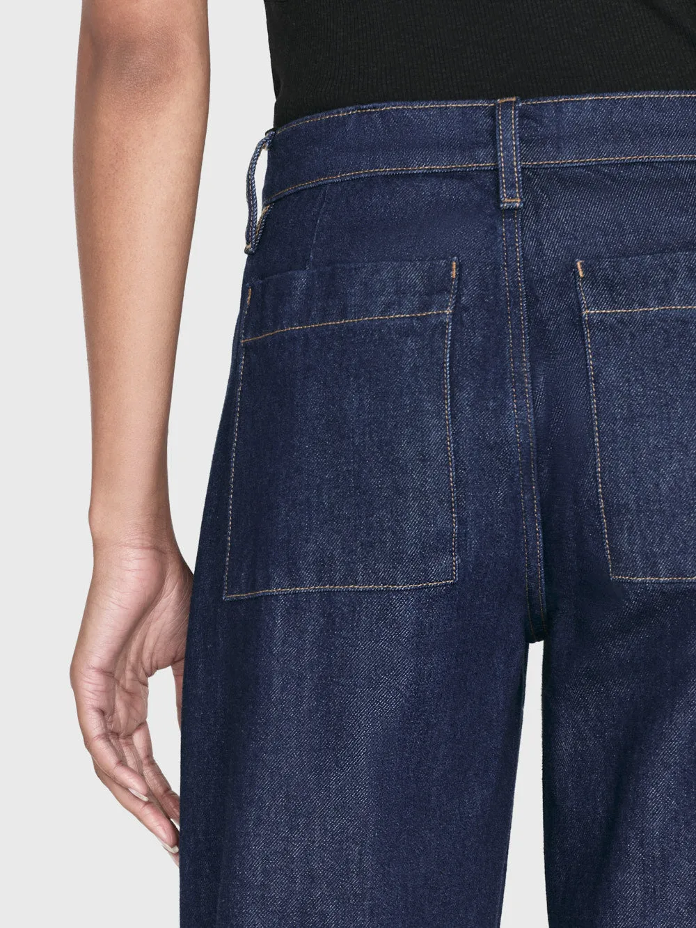 Crop Balloon Leg -- Rinse sold by Frame Denim product image thumbnail 4