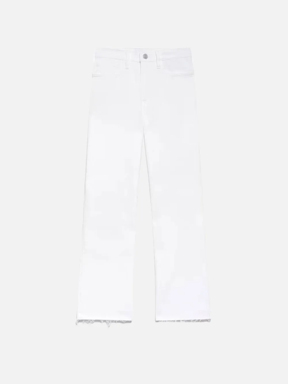 Le Jane Crop -- Blanc sold by Frame Denim