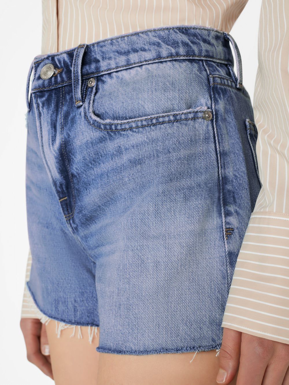 Le Brigette Short -- Downpour sold by Frame Denim product image thumbnail 6