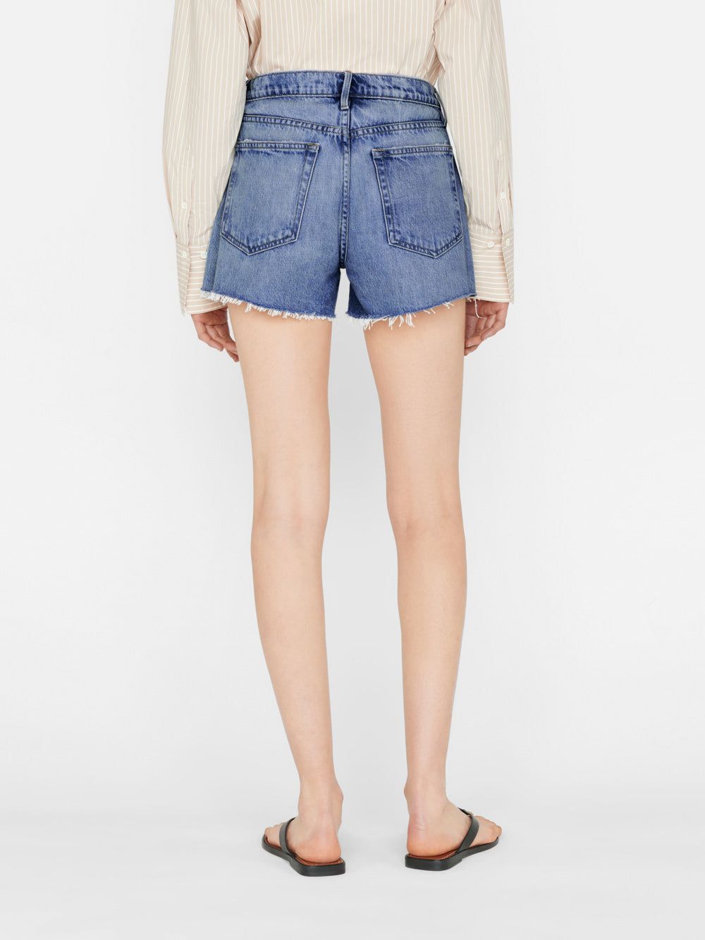 Le Brigette Short -- Downpour sold by Frame Denim product image thumbnail 8