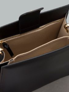 Le Signature Bucket Bag -- Noir sold by Frame Denim