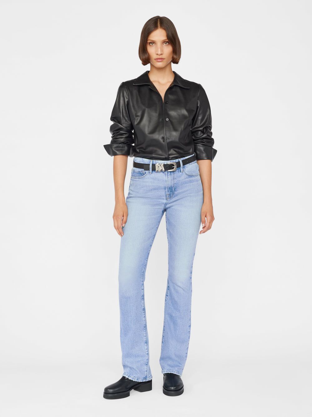 Le Super High Rise Mini Boot -- Demarco sold by Frame Denim product image thumbnail 4