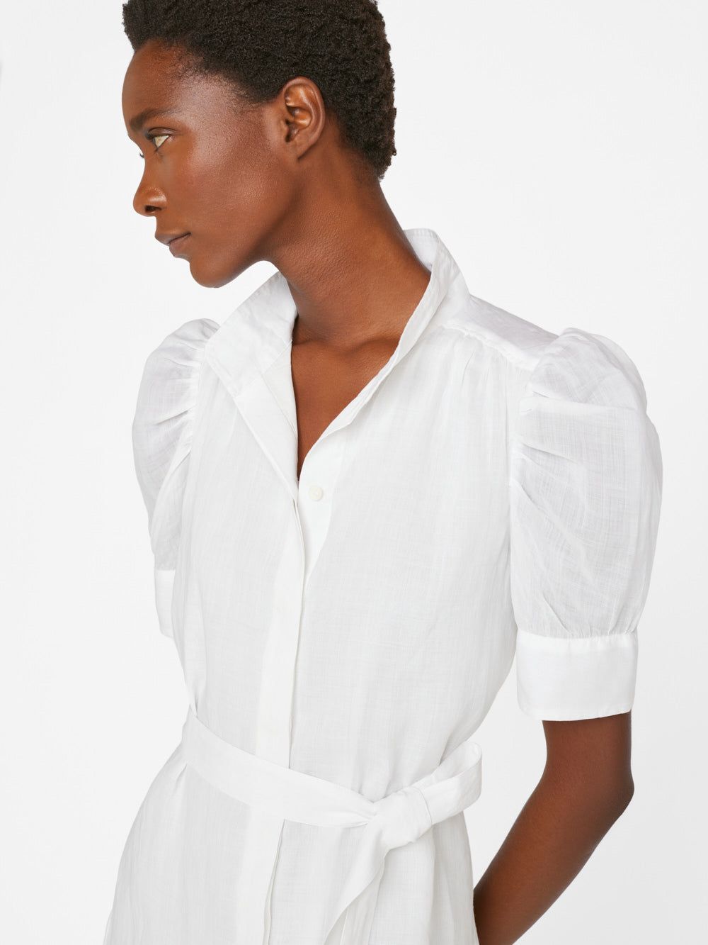 Gillian Mini Dress -- Blanc sold by Frame Denim product image thumbnail 8