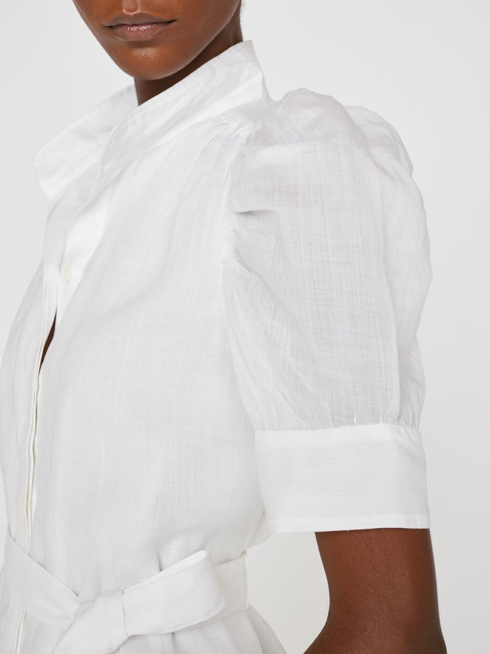 Gillian Mini Dress -- Blanc sold by Frame Denim product image thumbnail 3