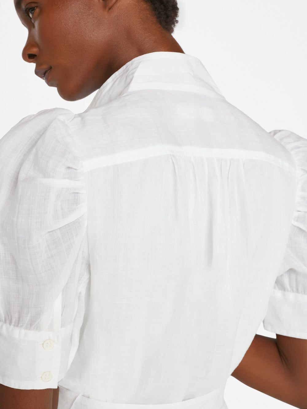 Gillian Mini Dress -- Blanc sold by Frame Denim product image thumbnail 9