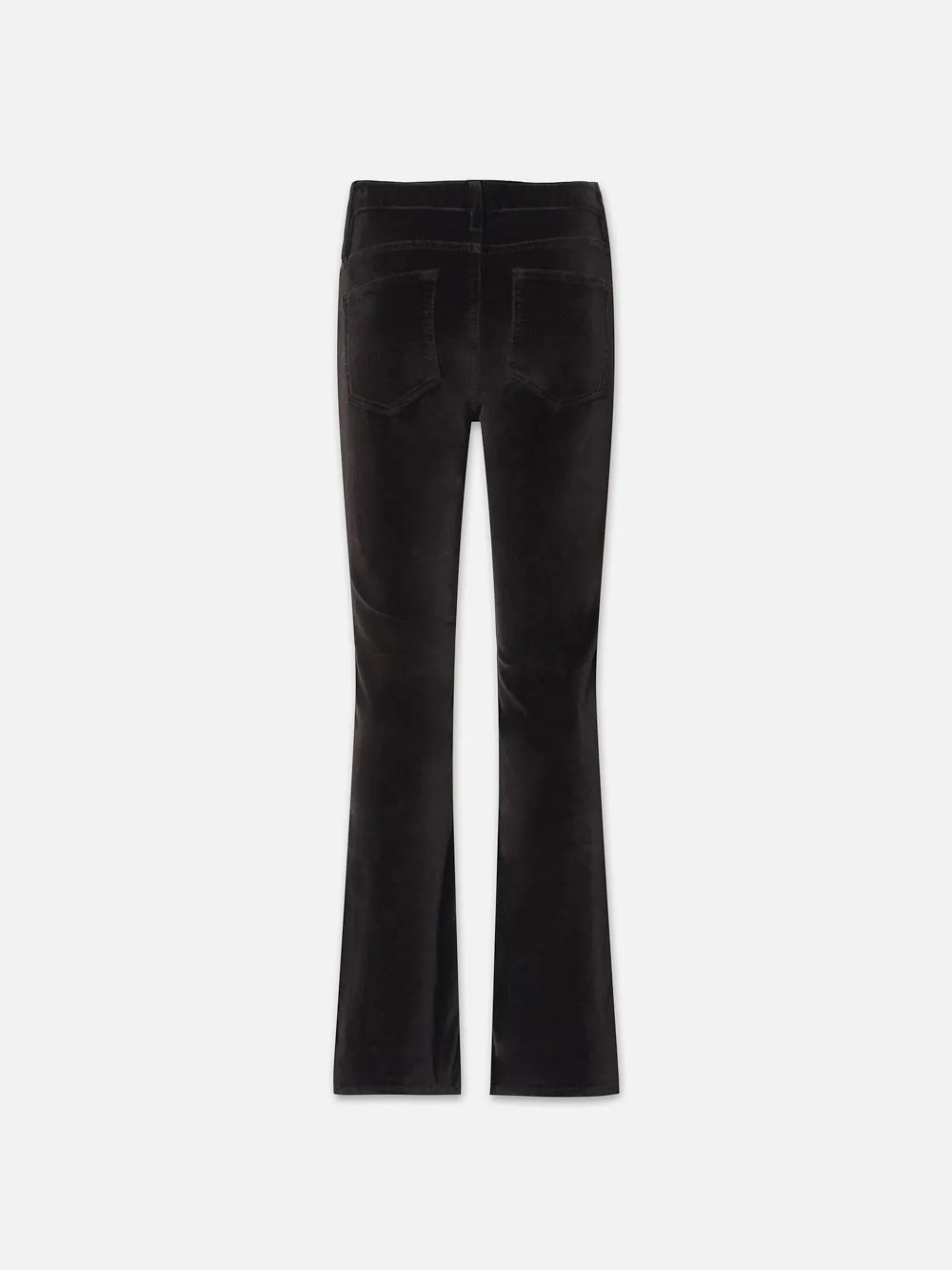 Le Crop Mini Boot Velveteen -- Black sold by Frame Denim product image thumbnail 3