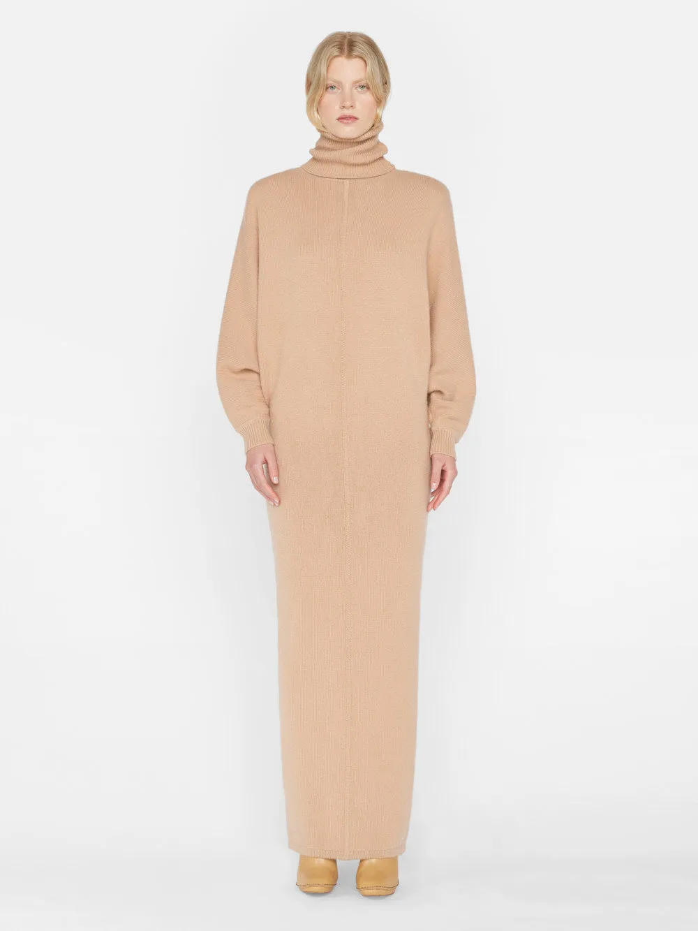Long Cashmere Dolman Dress -- Blush sold by Frame Denim product image thumbnail 3