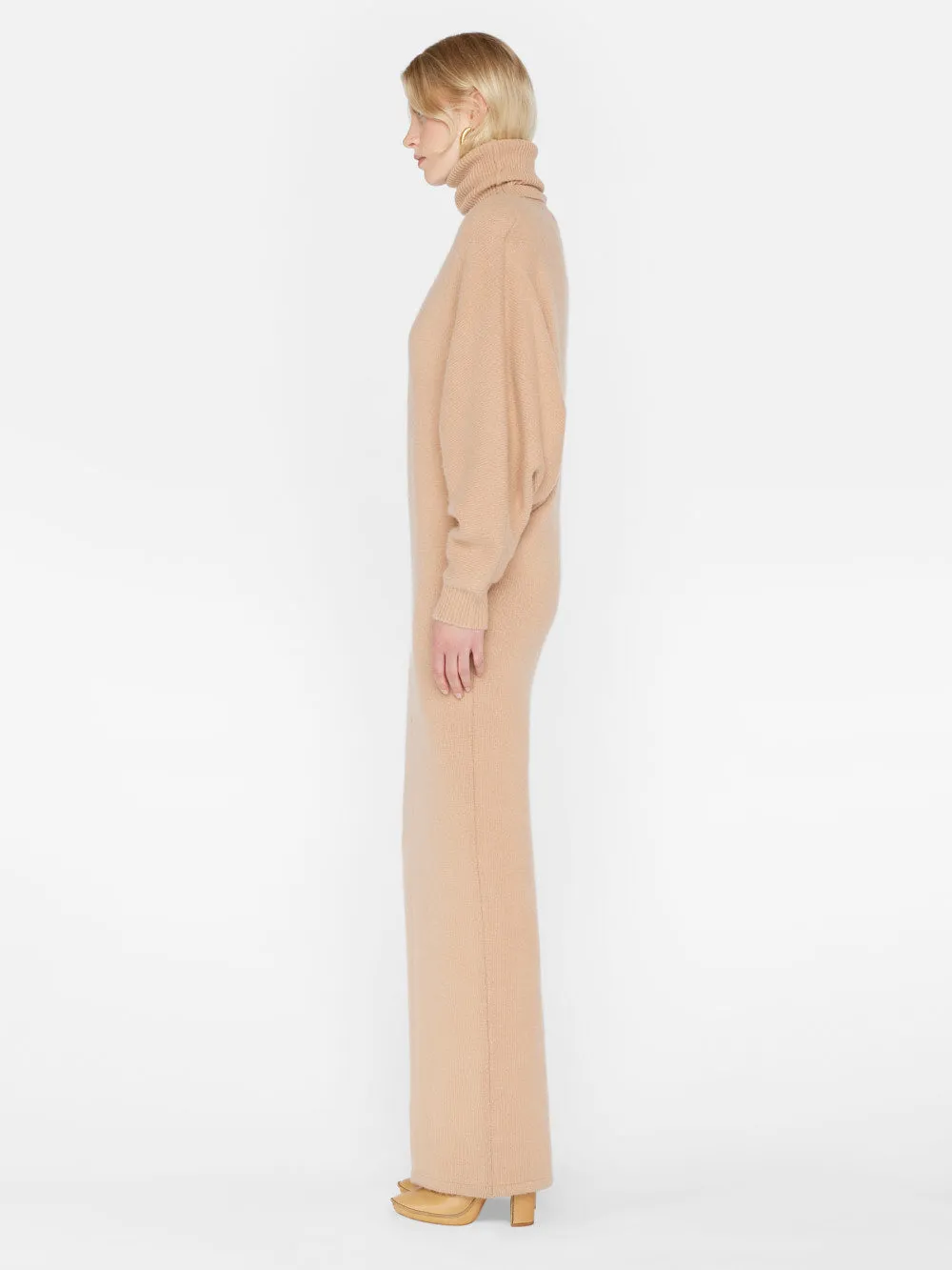 Long Cashmere Dolman Dress -- Blush sold by Frame Denim product image thumbnail 4