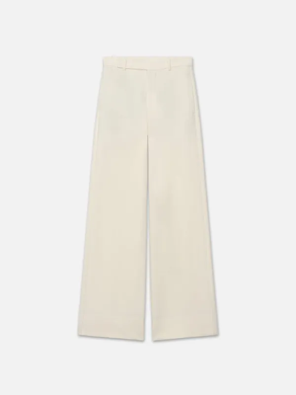Pajama Trouser -- Cream sold by Frame Denim