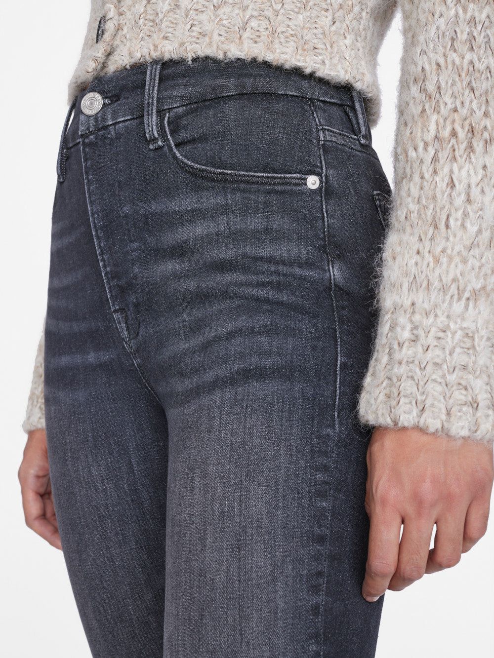 Le Super High Straight Slit -- Murphy sold by Frame Denim product image thumbnail 4